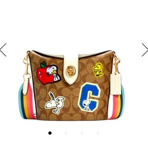 Coach Peanuts Varsity Crossbody